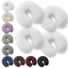 4 Pk Massage Table Face Cradle Head Rest Covers - Microfiber Fitted picture