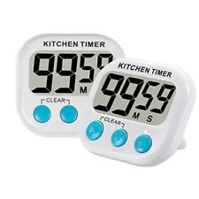 Large LCD Digital Kitchen Cooking Timer Count Down Up Clock Loud Alarm Magnetic picture
