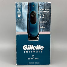 Gillette Intimate Pubic Hair Trimmer Waterproof Body Groomer Black  Damaged B picture