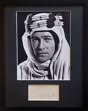 Peter O'Toole signed, framed, and JSA Certified Photo Display with JSA COA picture