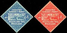 Germany Poster Stamps - 1902, Düsseldorf - Industry, Commerce, Arts Exh. Set x 2 picture