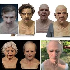 Halloween Latex Old Man Mask Realistic Male Disguise Cosplay Costume Party Masks picture