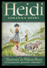 Heidi by Johanna Spyri (Grosset & Dunlap, 1945) Illus Junior Library edition picture