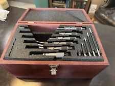 Starrett 226 0-6” Set Vintage Pre-WW1 Micrometer Set With Standards In Box picture