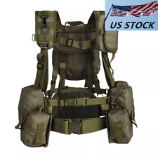 Russian SMERSH M1 Tactical Vest Chest Rig Green Set Tactical AK Backpack picture