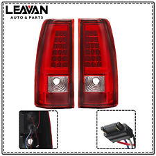 For 2003-2006 Chevy Silverado 1500 2500 3500 LED Tail Lights Brake Lamps Pair picture