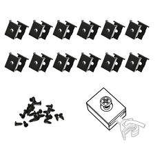 Evemodel 12pcs HO Scale 1:87 Coupler Pocket Cover Coupler Box Lid with Screws picture