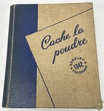 Cache La Poudre Greely, Colorado 1942 Vintage Yearbook picture
