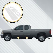 2007-13 Fits Chevy Silverado/Sierra Ext Cab 6pc Invisible Door Sill Guards Clear picture