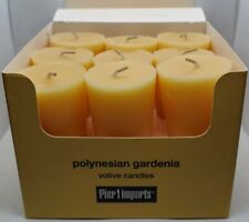Pier 1 Box of 18 Count Polynesian Gardenia 10 Hour Votive Candles Amazing picture