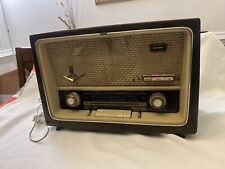 Grundig Vintage German Tube Radio - Euro Plug Untested picture