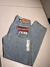 Levis 550 Jeans Men’s 34x32 Blue Red Tab Relaxed Fit Denim VTG NOS 34x33 picture