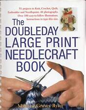 The Doubleday Large Print Needlecraft Book - Plastic Comb - GOOD picture