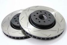 DBA T3 4000 Series Slotted Brake Rotors Front Pair for 04-17 Subaru WRX STI NEW picture