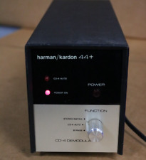 Vintage Harman Kardon 44+ CD-4 Demodulator Audio HiFi Stereo , PRE-OWNED . picture