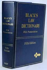 BLACK'S LAW DICTIONARY: DEFINITIONS OF TERMS AND PHRASES By Henry Campbell Black picture