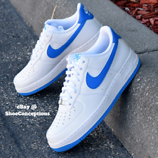 Nike Air Force 1 Low Shoes White Photo Blue FJ4146-103 Men's Sizes NEW picture
