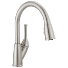 Delta Classic 1 Handle Pulldown Kitchen Faucet Stainless-Certified Refurbished picture