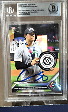 Shohei Ohtani Signed 2023 Topps Now WBC Card #73 (BAS and Fanatics/MLB Witness) picture