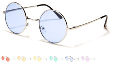 Round Gold Metal  Polarized Sunglasses Vintage John Lennon Hippie Retro Glasses picture