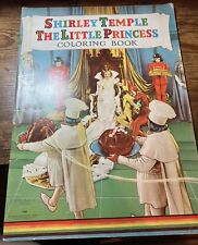 VERY RARE Large Vintage 1933 Shirley Temple  Little Princess Coloring Book 15X11 picture