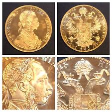 Austria 4 Ducats Gold (1915) Emperor Franz-Joseph (Gold .986 & Weight 13.9 gm) picture