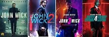 John Wick Complete Keanu Reeves Movies Series Chapter 1-4 1 2 3 4 NEW DVD SET picture