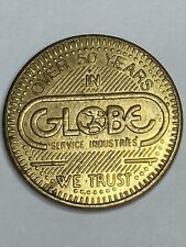OLD GLOBE SERVICE INDUSTRIES TOKEN GOOD CLEANING CENTS #re1 picture