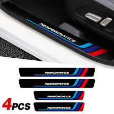 4x Car SUV Door Sill Plate Step Protector Tri Color for BMW X1/X3/X5 M5 Series picture
