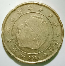 Belgium 20 Euro Cent 2004 Error Coin rare unique extra metal collectable rar picture