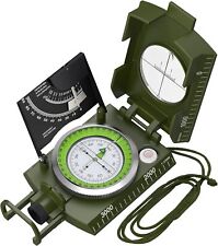 Multifunctional Military Sighting Navigation Compass w/ Inclinometer for Hiking picture