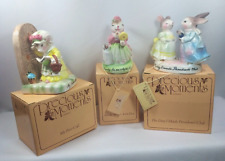 AVON Mouse Figurines Vintage Precious Moments Ceramic Collection Set of 3 picture