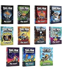 DOG MAN Hardcover Book Set Dav Pilkey Children's Graphic Novel 1-11 picture