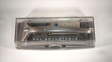 Vintage PAL Adjustable Stainless Steel Injector Safety Razor w/ Case picture
