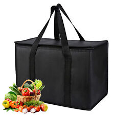 Insulated Food Delivery Bag for Catering Black Extra Large Hot Bags picture
