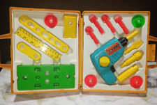 🛠️ Vintage 1977 Fisher Price Tool Kit Complete #924 NICE 🛠️ TOY 🛠️ picture