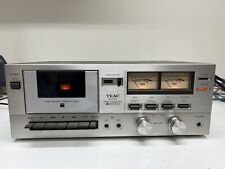 TEAC A-105S Vintage Stereo Cassette Deck Player Needs Belts and Cleaning 🔥 picture