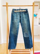 Deadstock 1901 Levis Vintage 501 Selvedge Distressed Style Jeans 2003 Reprod. picture