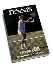 FAX PAX Factory 1986 Tennis Card Set Chris Evert John McEnroe Steffi Graf NEW picture