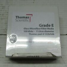 Thomas E1100 Borosilicate Glass Filter, 1.3 Micron, Grade E, 11cm Dia (100 Pk) picture