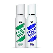 Fogg Master Royal & Voyager Intense No Gas Deodorant for Men Long Lasting Set 2 picture