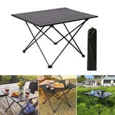 Portable Folding Camping Table Fashion Picnic Party Camp Dining White In/Outdoor picture