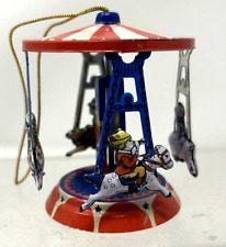 Vintage Schylling Miniature Tin Collector Series 90's Carousel w/Box picture