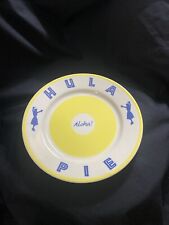 Vintage Ceramic Hula Pie Plate Buffalo China 9