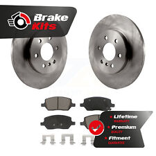 Rear Disc Brake Rotors And Ceramic Pads Kit For 2006-2008 Chevrolet Uplander FWD picture