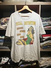 Vintage 1992 Social Distortion Band Tee Rare T Shirt 90s Bad Luck Tour  picture