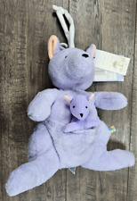 NEW John Lennon Carter's Purple Kangaroo Musical Plush Stuffed Animal picture