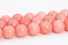 Quartz Beads Coral Pink Color Grade AAA Round Loose Bead 6/7-8/9-10/11-12MM picture