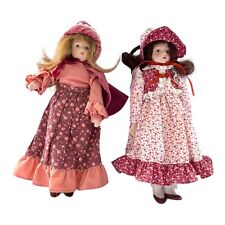 2 Vintage Russ Berrie Months to Remember Dolls September #1593 & November #1595 picture
