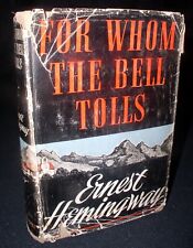 Ernest Hemingway: For Whom The Bells Tolls; Hbdj, 1940, Charles Scribner's Sons picture